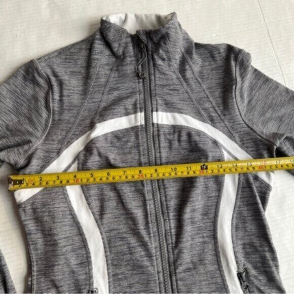 Lululemon Define Jacket Wee Are From Space Coal Fossil / White 10 - Picture 8 of 13
